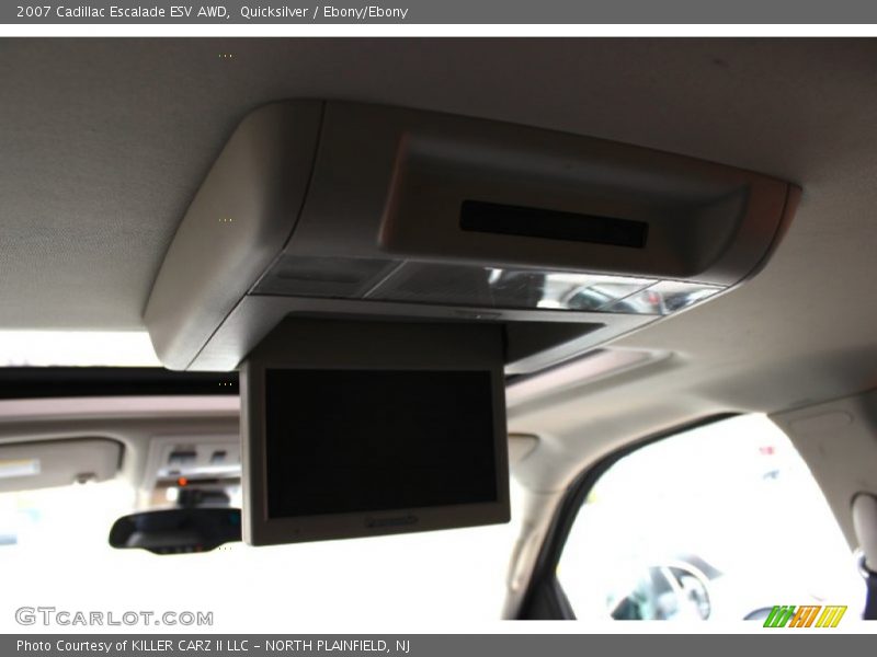 Quicksilver / Ebony/Ebony 2007 Cadillac Escalade ESV AWD