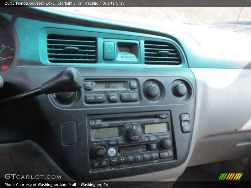 Starlight Silver Metallic / Quartz Gray 2002 Honda Odyssey EX-L