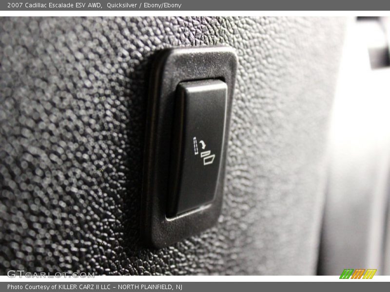 Quicksilver / Ebony/Ebony 2007 Cadillac Escalade ESV AWD