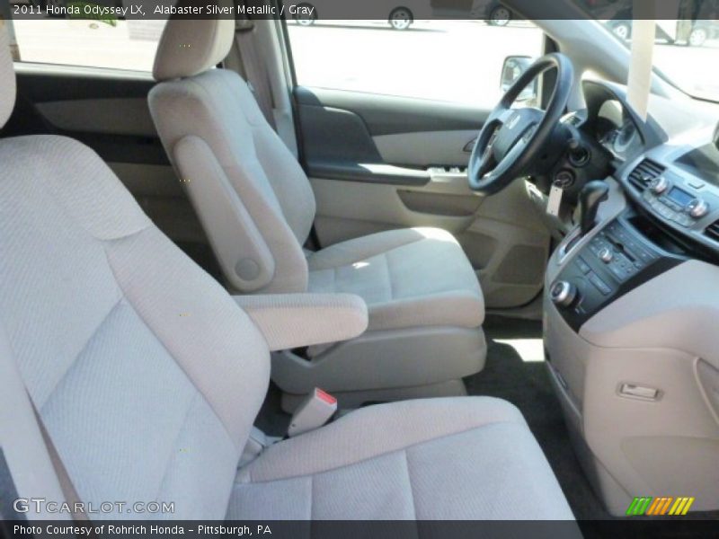 Alabaster Silver Metallic / Gray 2011 Honda Odyssey LX