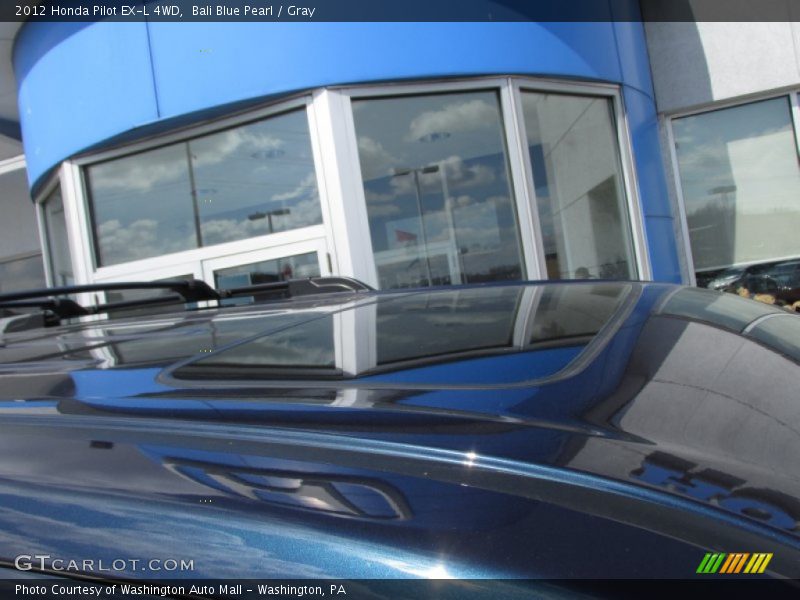 Bali Blue Pearl / Gray 2012 Honda Pilot EX-L 4WD