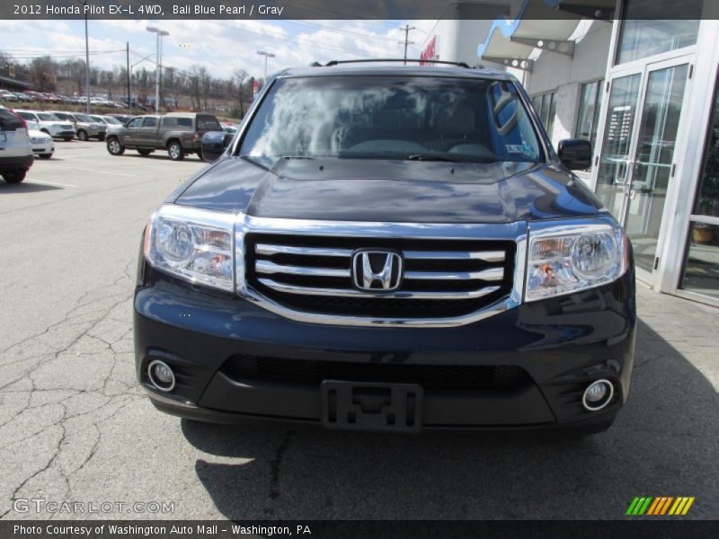 Bali Blue Pearl / Gray 2012 Honda Pilot EX-L 4WD