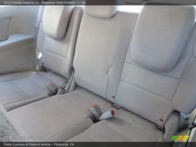 Alabaster Silver Metallic / Gray 2011 Honda Odyssey LX