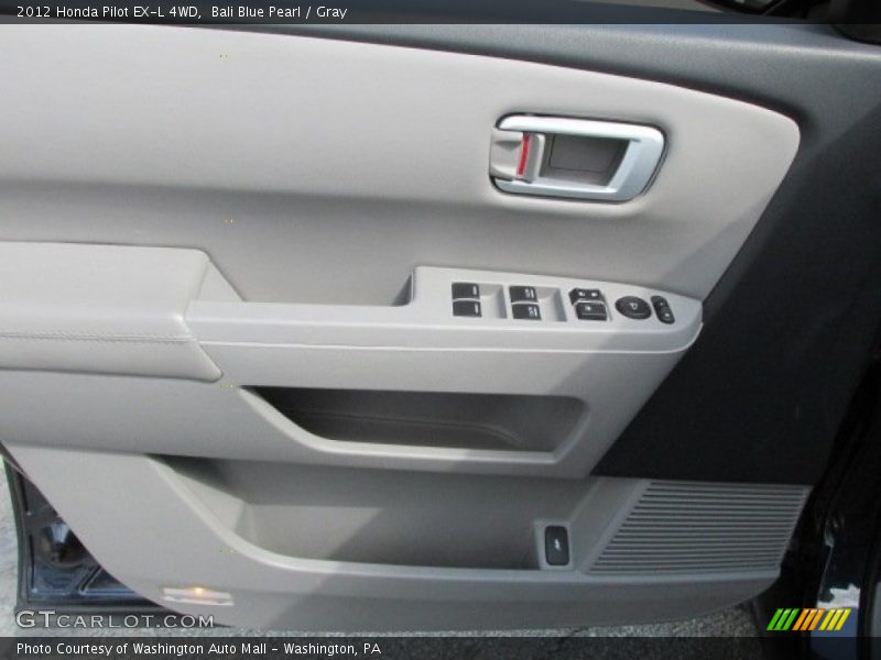 Bali Blue Pearl / Gray 2012 Honda Pilot EX-L 4WD