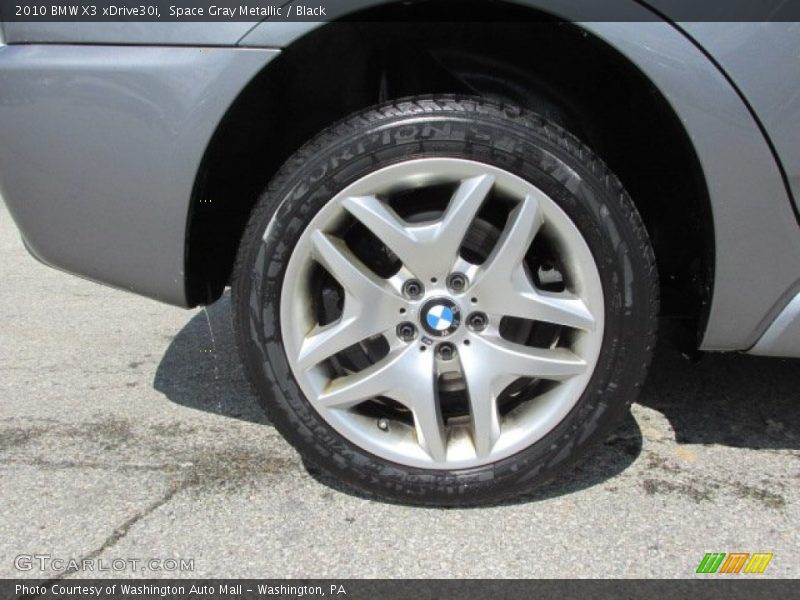 Space Gray Metallic / Black 2010 BMW X3 xDrive30i