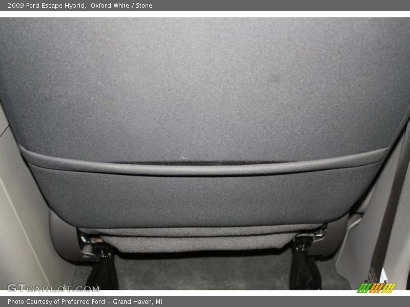 Oxford White / Stone 2009 Ford Escape Hybrid