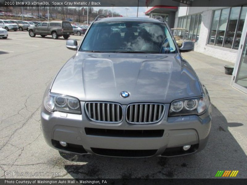 Space Gray Metallic / Black 2010 BMW X3 xDrive30i