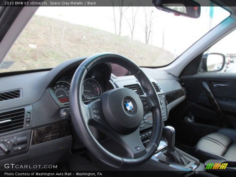 Space Gray Metallic / Black 2010 BMW X3 xDrive30i