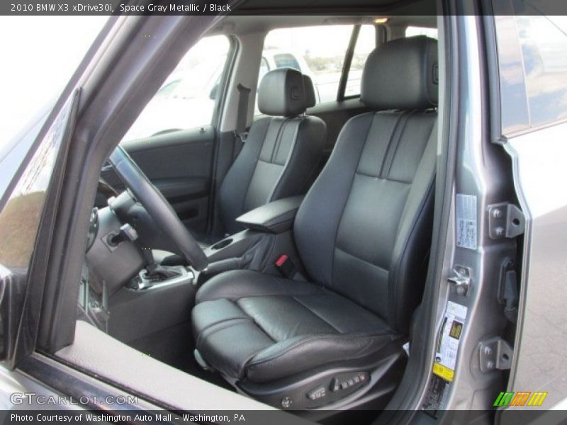 Space Gray Metallic / Black 2010 BMW X3 xDrive30i