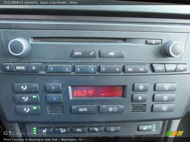 Space Gray Metallic / Black 2010 BMW X3 xDrive30i
