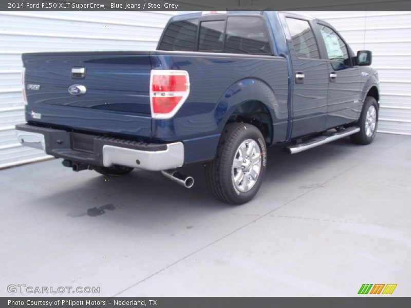 Blue Jeans / Steel Grey 2014 Ford F150 XLT SuperCrew