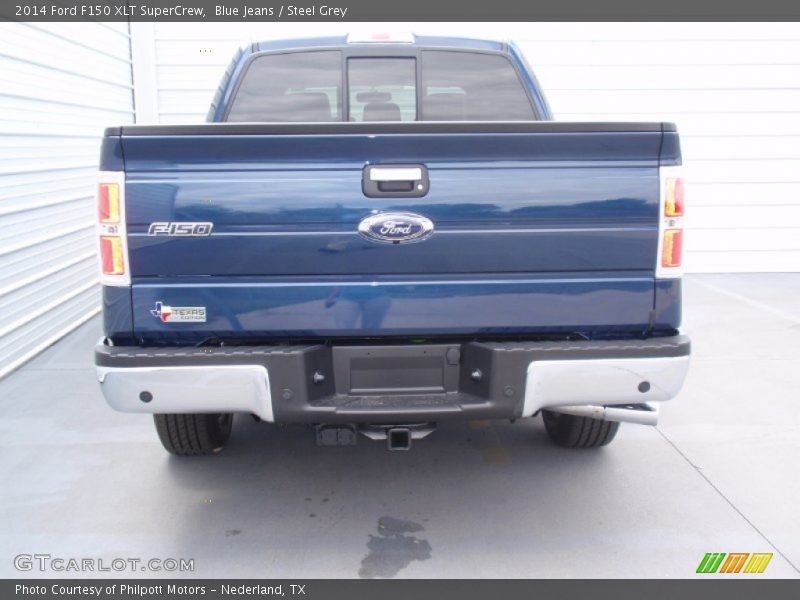 Blue Jeans / Steel Grey 2014 Ford F150 XLT SuperCrew