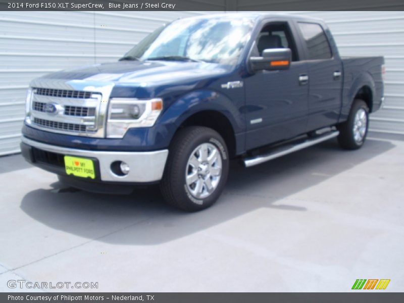 Blue Jeans / Steel Grey 2014 Ford F150 XLT SuperCrew