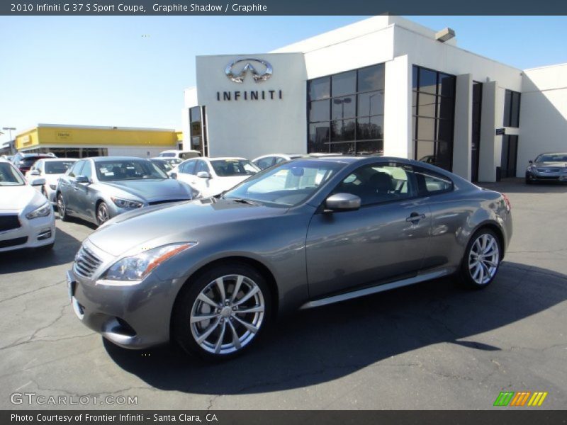 Graphite Shadow / Graphite 2010 Infiniti G 37 S Sport Coupe
