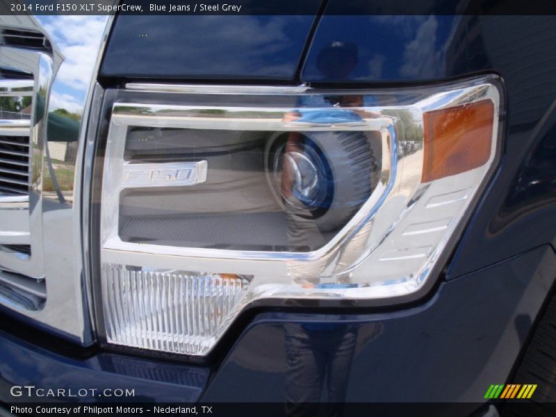 Blue Jeans / Steel Grey 2014 Ford F150 XLT SuperCrew