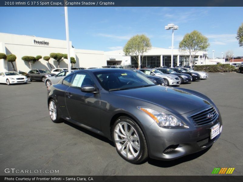 Graphite Shadow / Graphite 2010 Infiniti G 37 S Sport Coupe