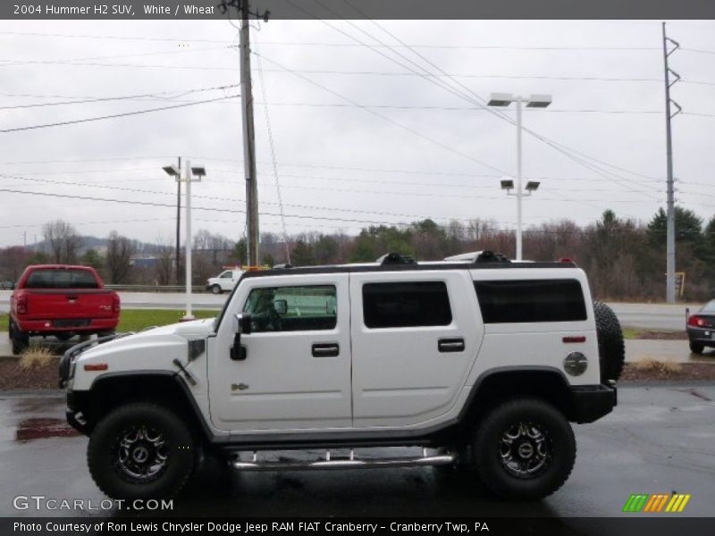 White / Wheat 2004 Hummer H2 SUV