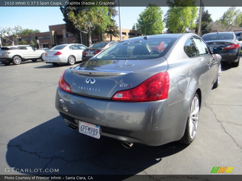 Graphite Shadow / Graphite 2010 Infiniti G 37 S Sport Coupe