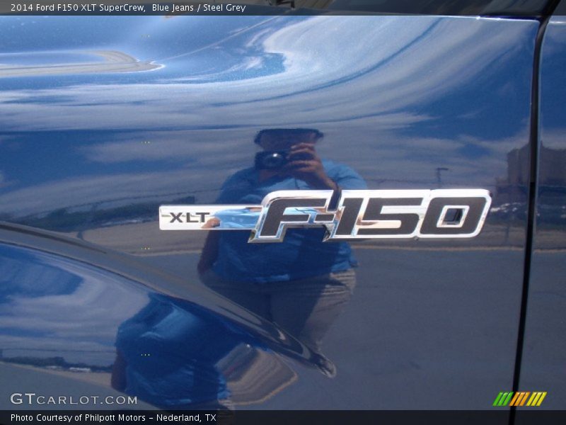 Blue Jeans / Steel Grey 2014 Ford F150 XLT SuperCrew