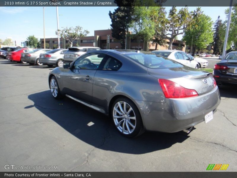 Graphite Shadow / Graphite 2010 Infiniti G 37 S Sport Coupe