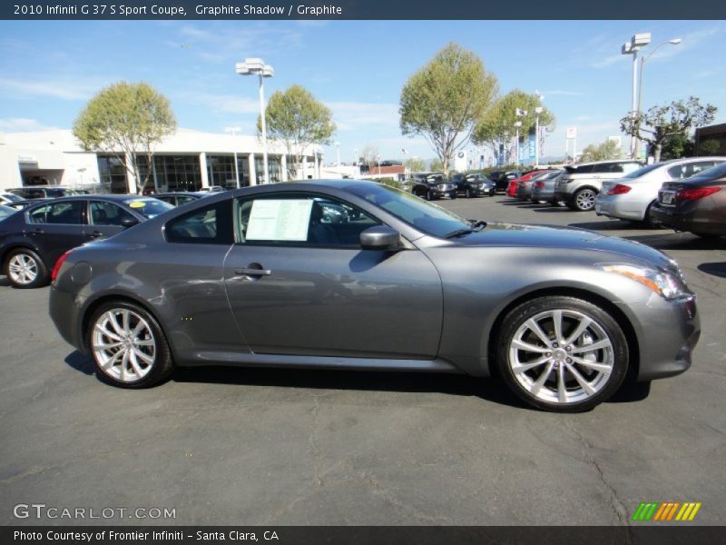 Graphite Shadow / Graphite 2010 Infiniti G 37 S Sport Coupe