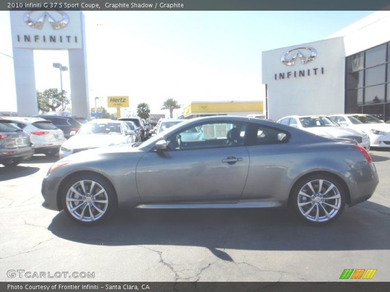 Graphite Shadow / Graphite 2010 Infiniti G 37 S Sport Coupe