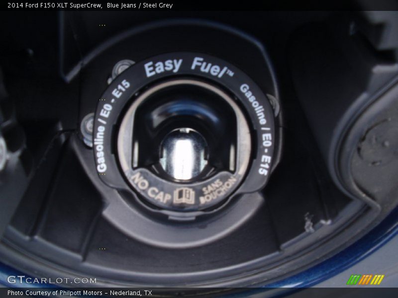 Blue Jeans / Steel Grey 2014 Ford F150 XLT SuperCrew