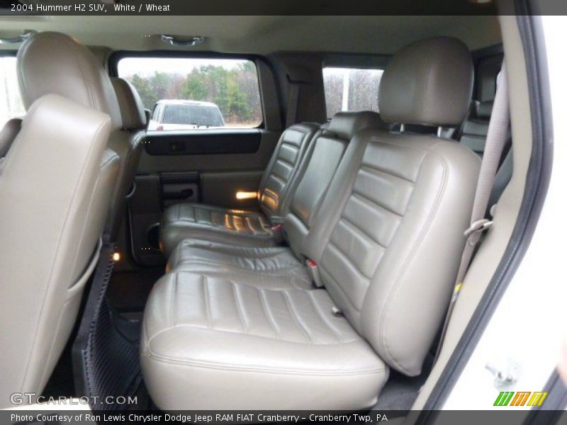 White / Wheat 2004 Hummer H2 SUV