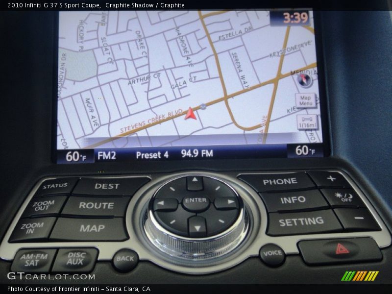 Graphite Shadow / Graphite 2010 Infiniti G 37 S Sport Coupe