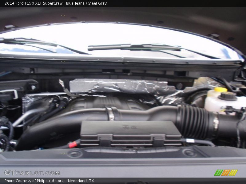 Blue Jeans / Steel Grey 2014 Ford F150 XLT SuperCrew