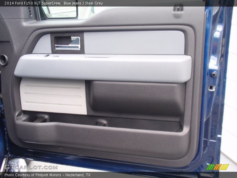 Blue Jeans / Steel Grey 2014 Ford F150 XLT SuperCrew