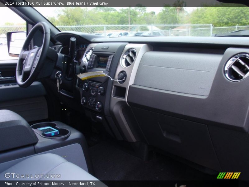 Blue Jeans / Steel Grey 2014 Ford F150 XLT SuperCrew