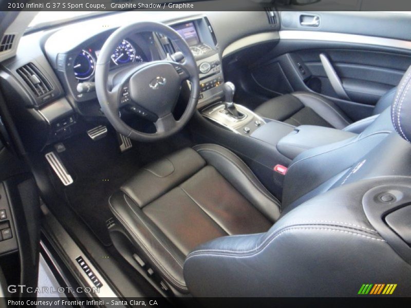 Graphite Shadow / Graphite 2010 Infiniti G 37 S Sport Coupe