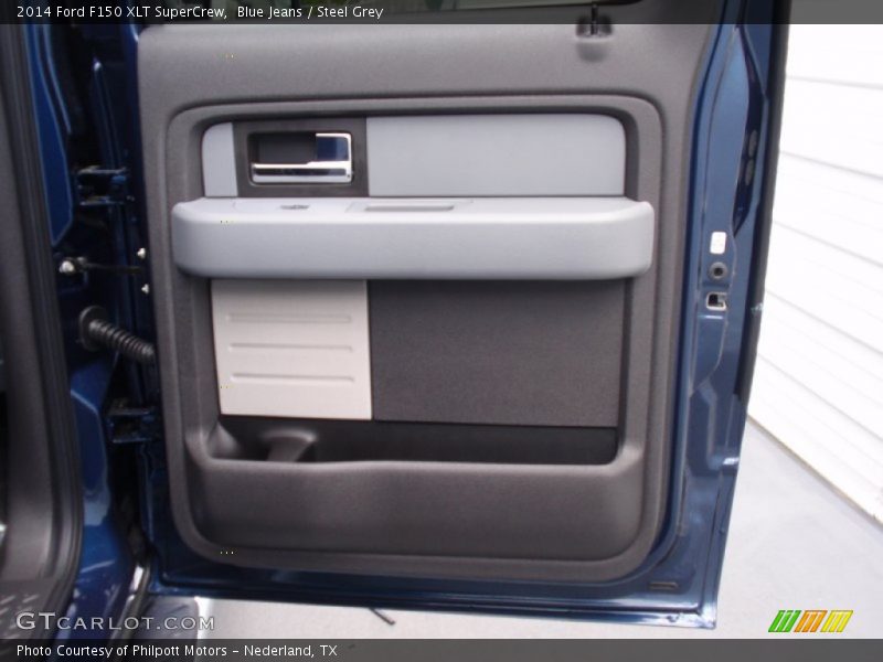 Blue Jeans / Steel Grey 2014 Ford F150 XLT SuperCrew