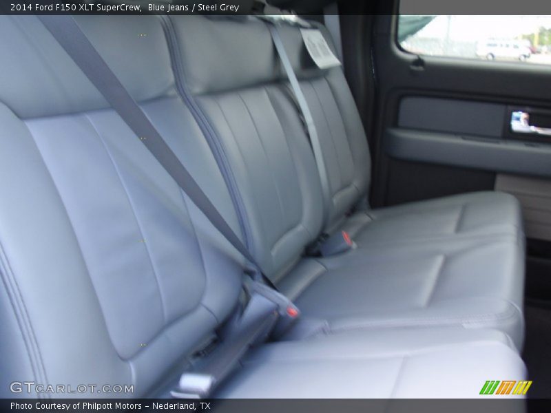 Blue Jeans / Steel Grey 2014 Ford F150 XLT SuperCrew