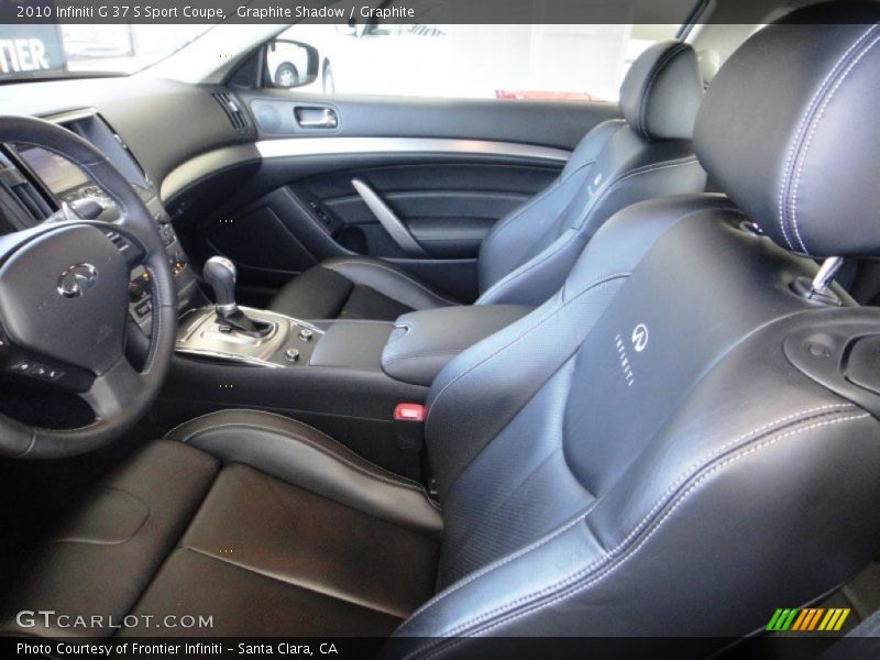 Graphite Shadow / Graphite 2010 Infiniti G 37 S Sport Coupe