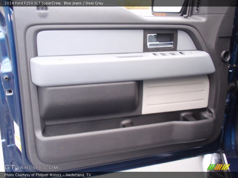 Blue Jeans / Steel Grey 2014 Ford F150 XLT SuperCrew