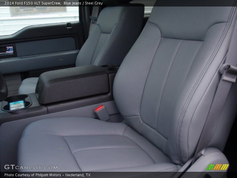 Blue Jeans / Steel Grey 2014 Ford F150 XLT SuperCrew