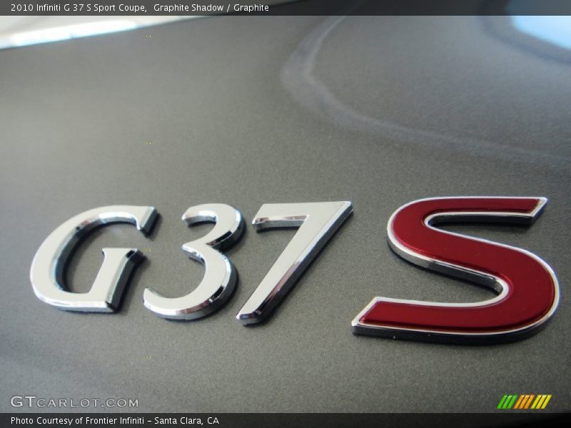 Graphite Shadow / Graphite 2010 Infiniti G 37 S Sport Coupe