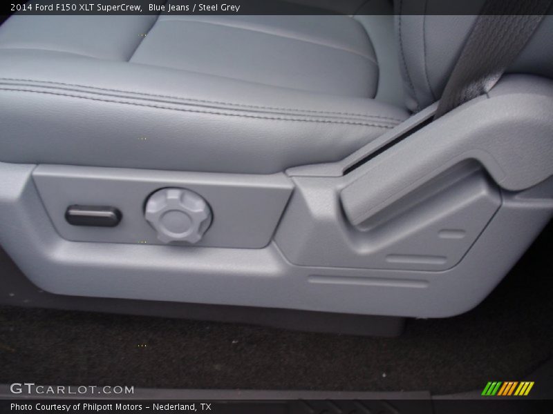 Blue Jeans / Steel Grey 2014 Ford F150 XLT SuperCrew