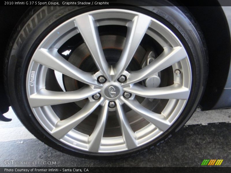 Graphite Shadow / Graphite 2010 Infiniti G 37 S Sport Coupe