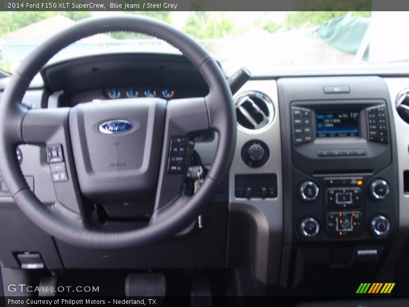 Blue Jeans / Steel Grey 2014 Ford F150 XLT SuperCrew