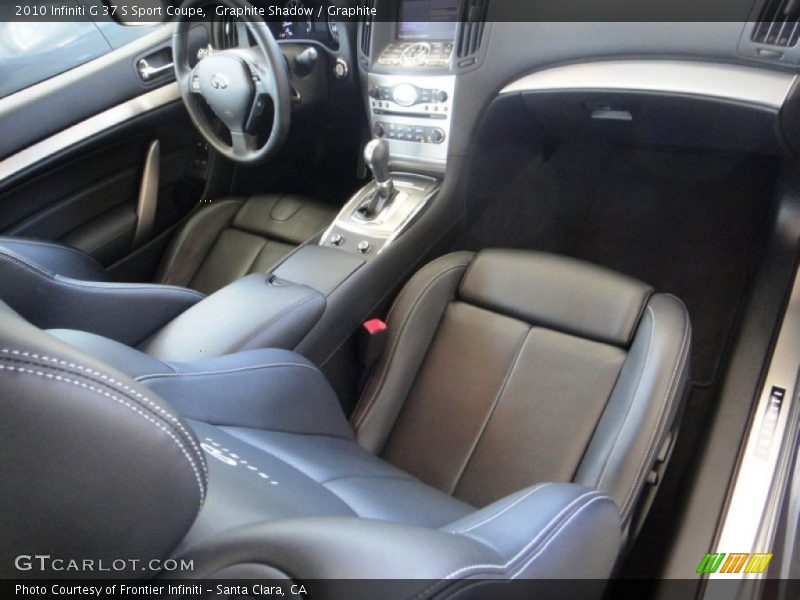 Graphite Shadow / Graphite 2010 Infiniti G 37 S Sport Coupe