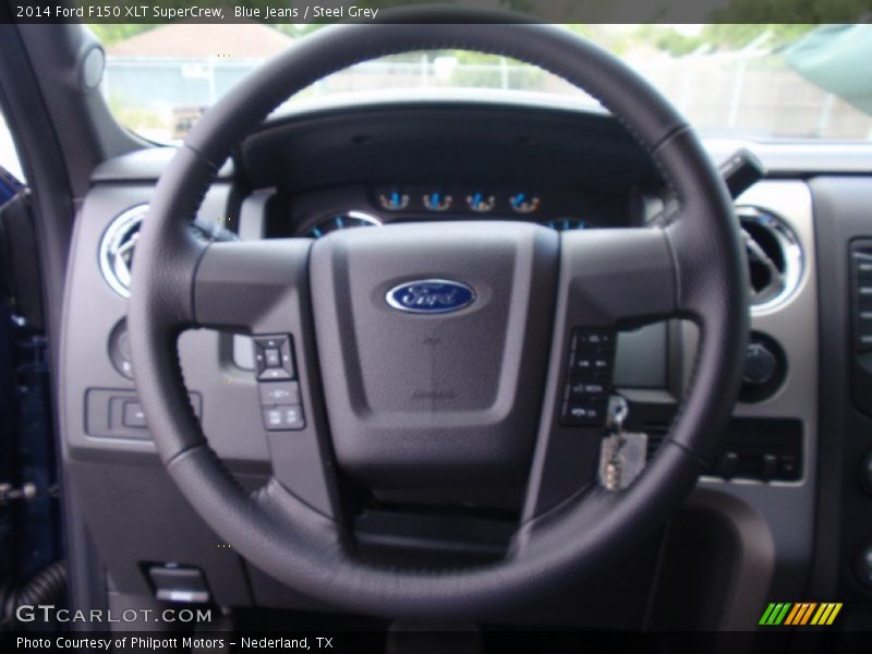 Blue Jeans / Steel Grey 2014 Ford F150 XLT SuperCrew