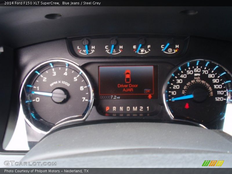 Blue Jeans / Steel Grey 2014 Ford F150 XLT SuperCrew