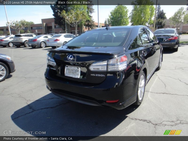 Black Opal Mica / Black 2010 Lexus HS 250h Hybrid Premium