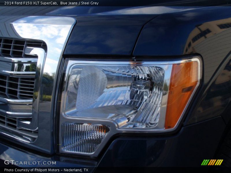 Blue Jeans / Steel Grey 2014 Ford F150 XLT SuperCab