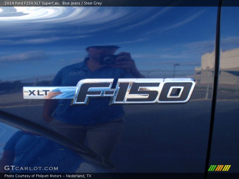 Blue Jeans / Steel Grey 2014 Ford F150 XLT SuperCab
