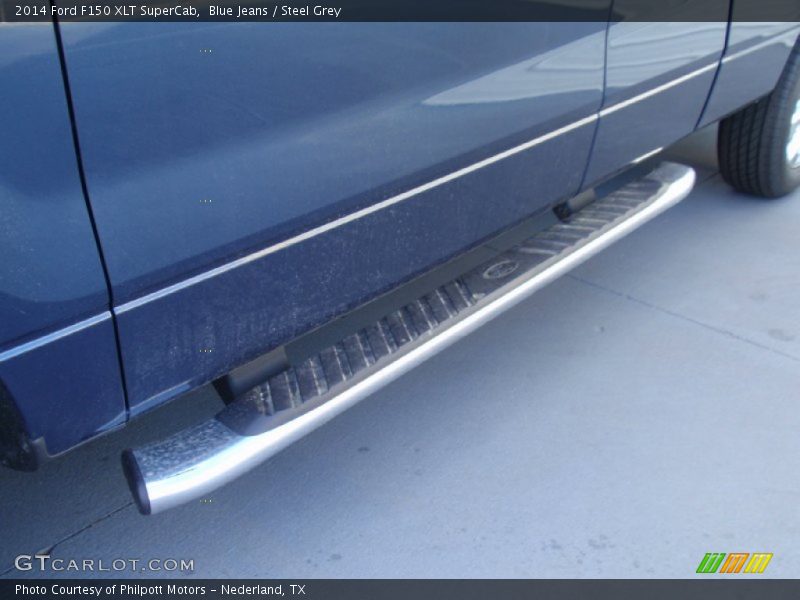 Blue Jeans / Steel Grey 2014 Ford F150 XLT SuperCab