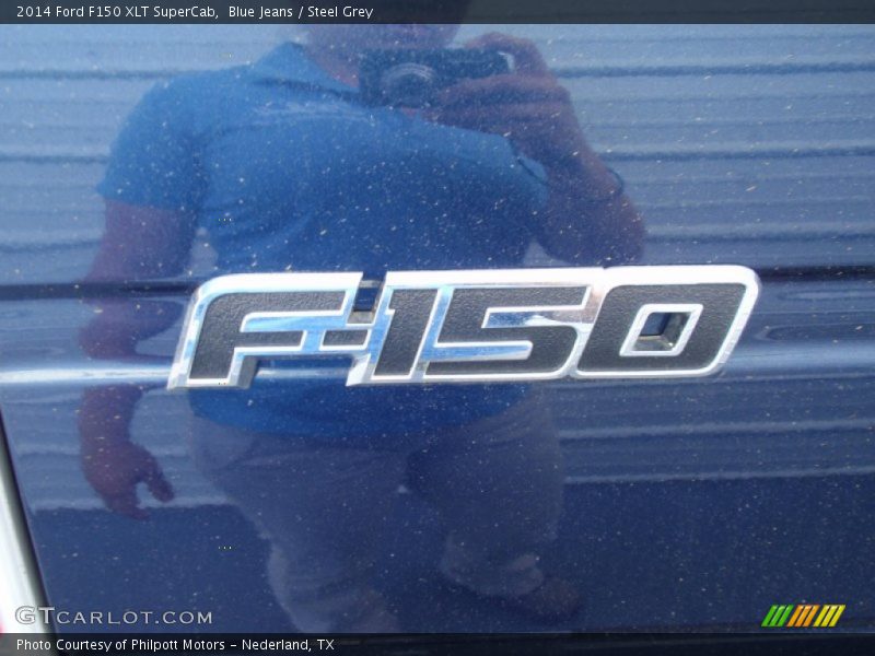 Blue Jeans / Steel Grey 2014 Ford F150 XLT SuperCab